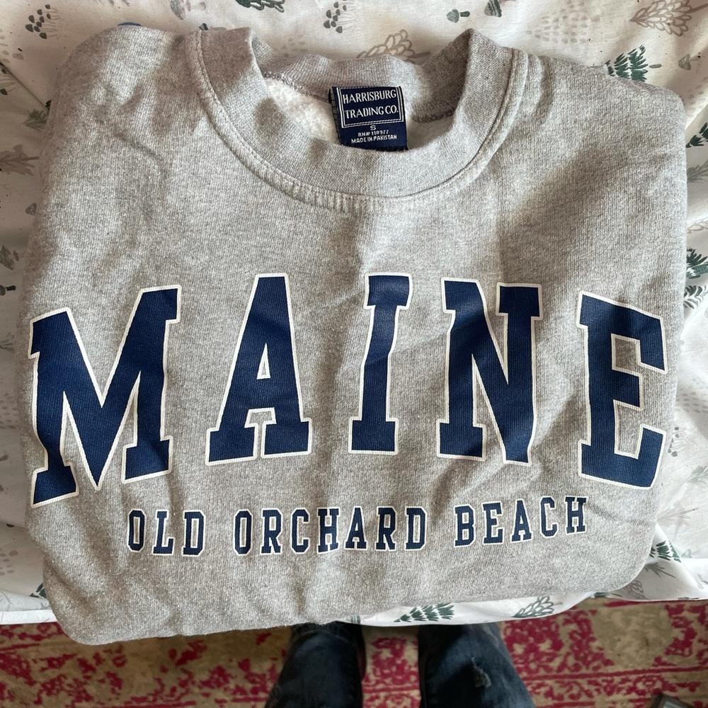 Maine Crewneck Sweater